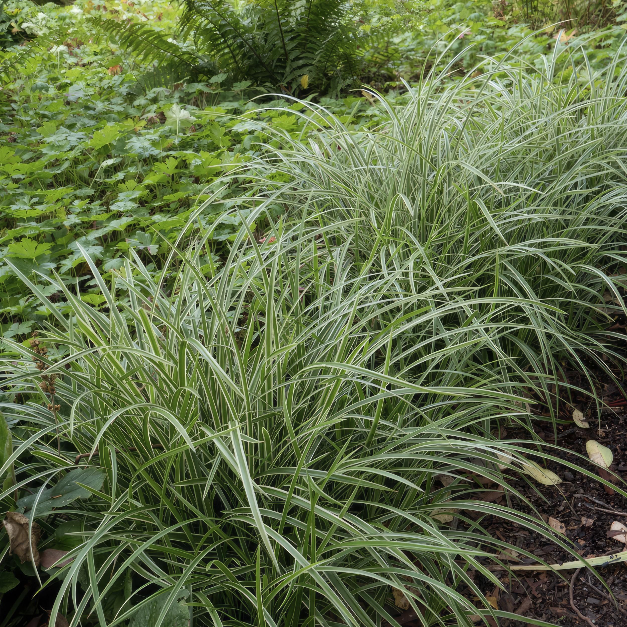 Garden basics 24x Carex morrowii 'Ice Dance' - ↕10-25cm - Ø9cm (50382)