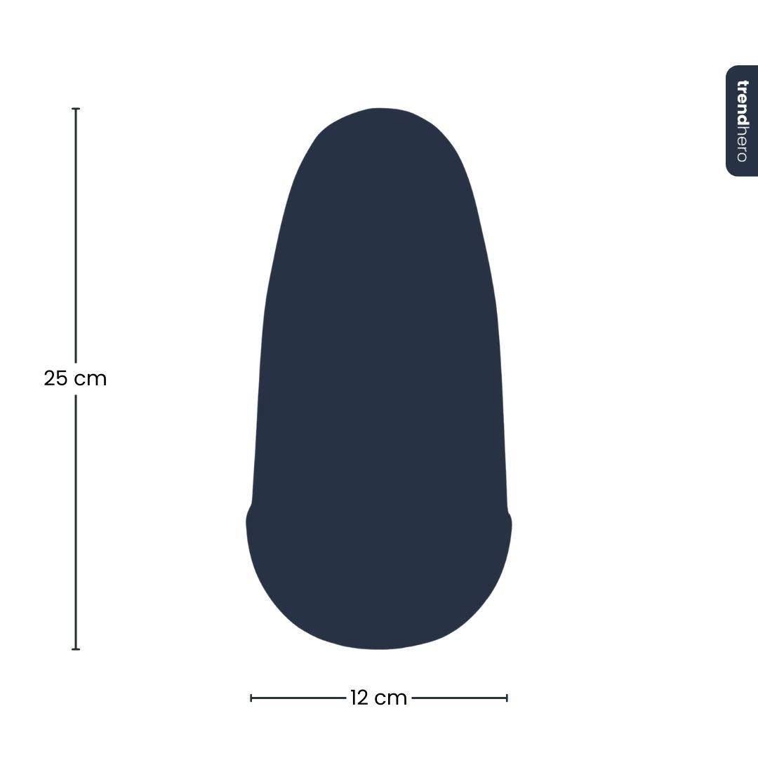 Terrarium bolglas tweedelig - Egg - Ø 12 cm ↑ 25 cm (8720872021386)