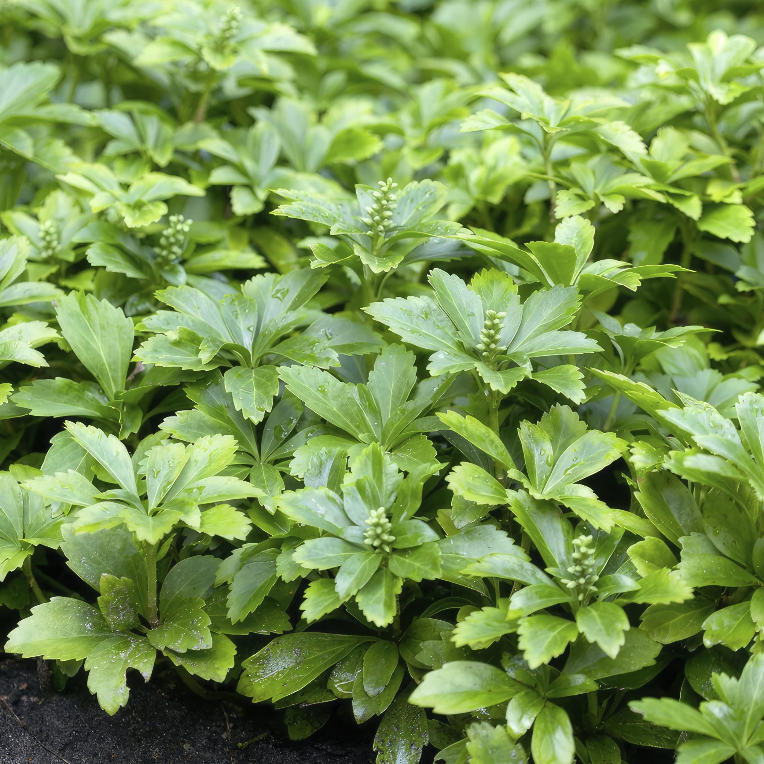 Garden basics 48x Pachysandra term. 'Green Carpet' - ↕10-25cm - Ø9cm (50339)