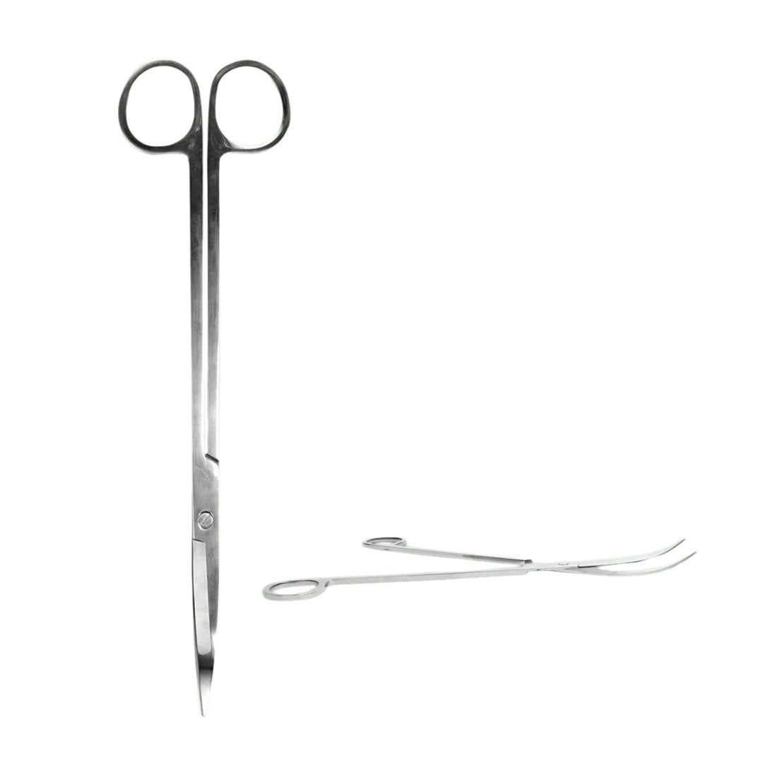 Lange terrarium-schaar - Roestvast staal (8720872024028)