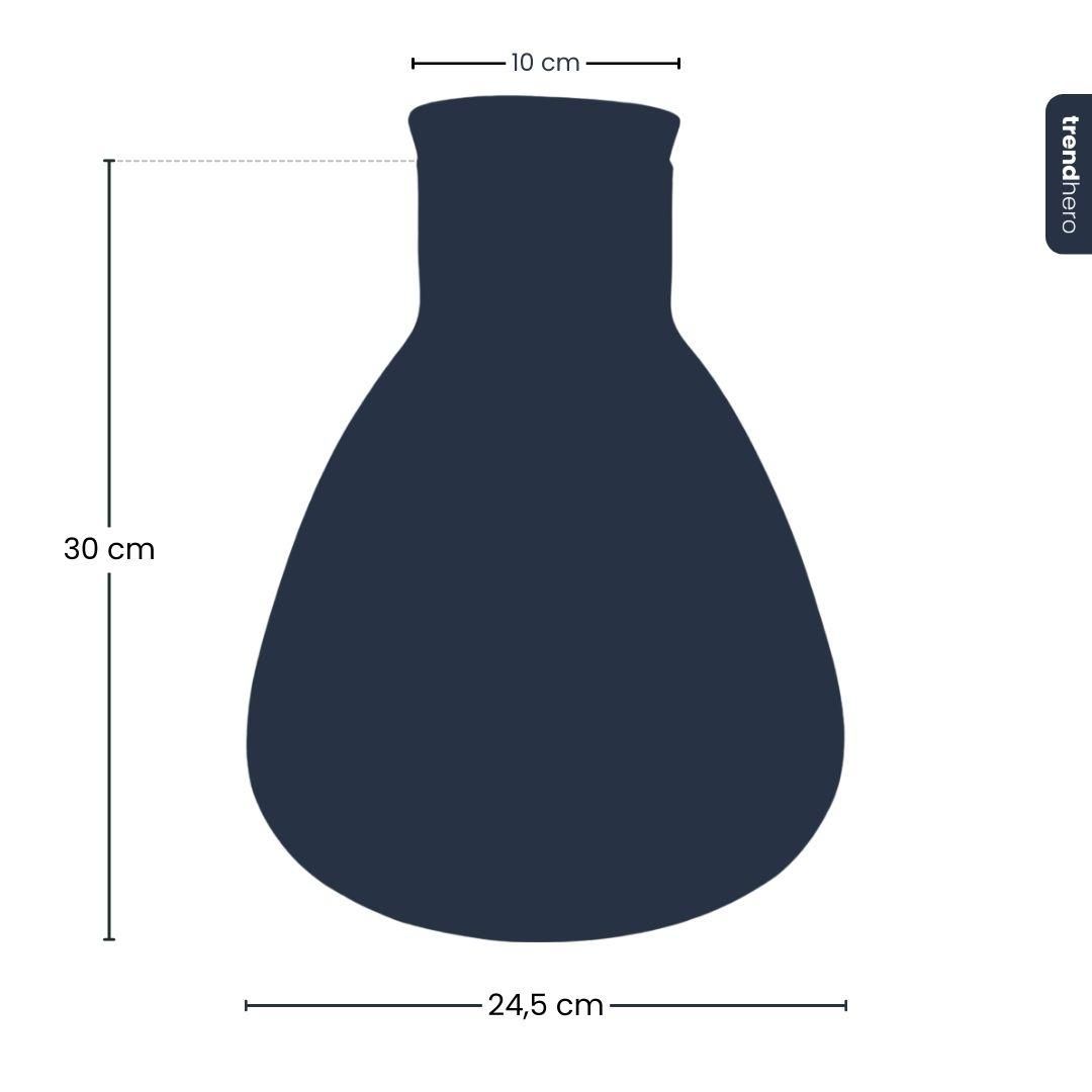 Terrarium fles met verlichting - Sam - Ø 24,5 cm ↑ 30 cm (8717336483699)