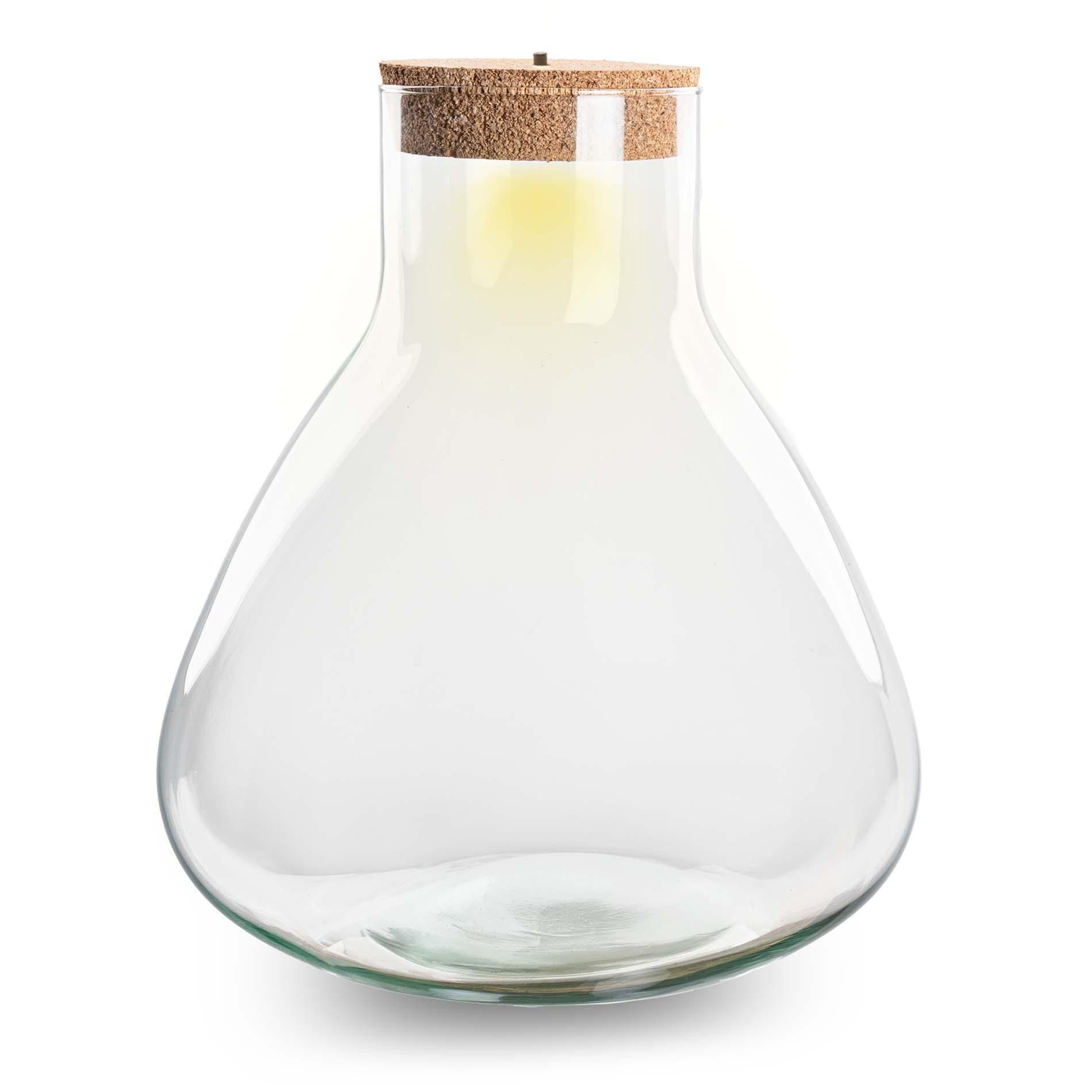 Terrarium fles met verlichting - Sam XL - Ø 30 cm ↑ 32 cm (8720872023625)