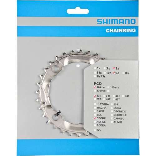 Shimano kettingblad 32t FC-M532 4 arm (4524667220657)