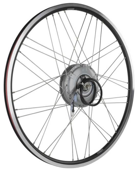 Merkloos EBP WIEL V 28 E-MOT 36V D-LIGHT Z/SENS 9X4 ZW (8715957385637)