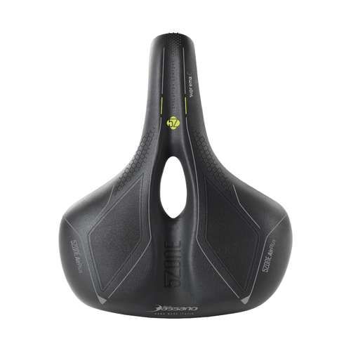 Selle Bassano zadel Suprema 5zone EL City zwart (8032909916283)