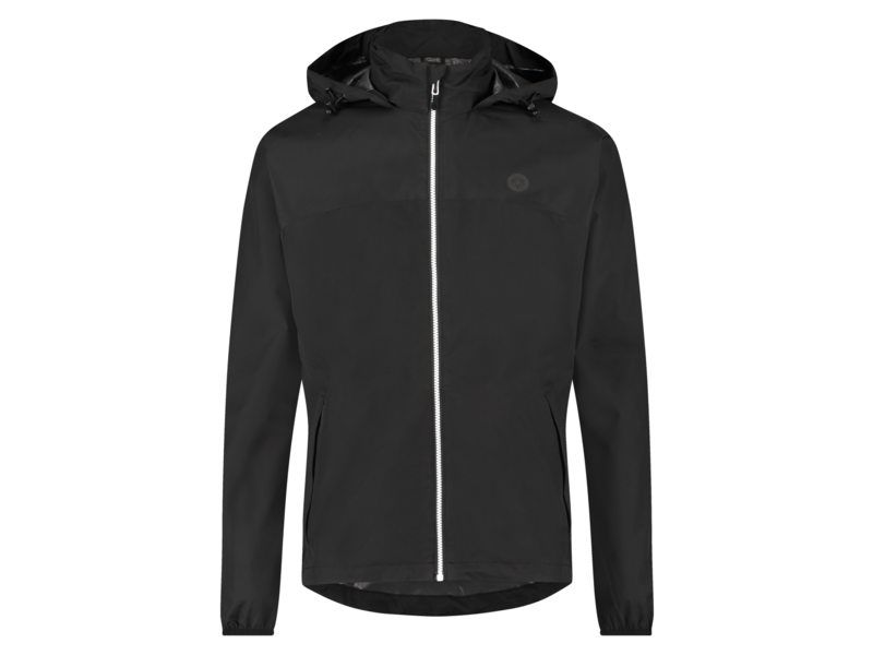 Agu go rain jacket essential black m (8717565658578)