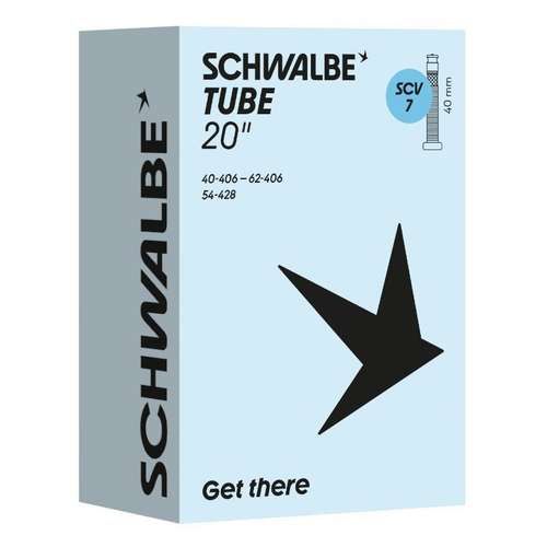 Schwalbe bnb SCV7 20 inch 40/62-406 clik valve 40m (4026495961097)