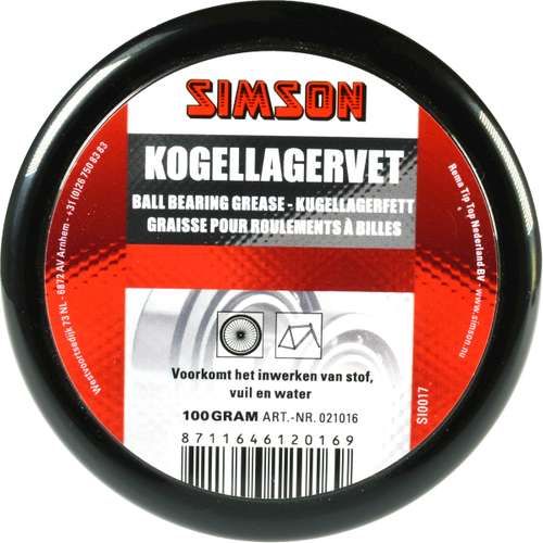 Simson kogellagervet 100gram (8711646120169)