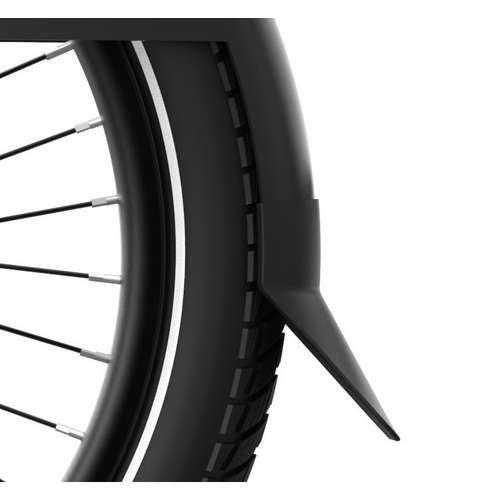Merkloos UTO Eovolt spatlap voor spatbord PRO20 zwart (0637962257328)