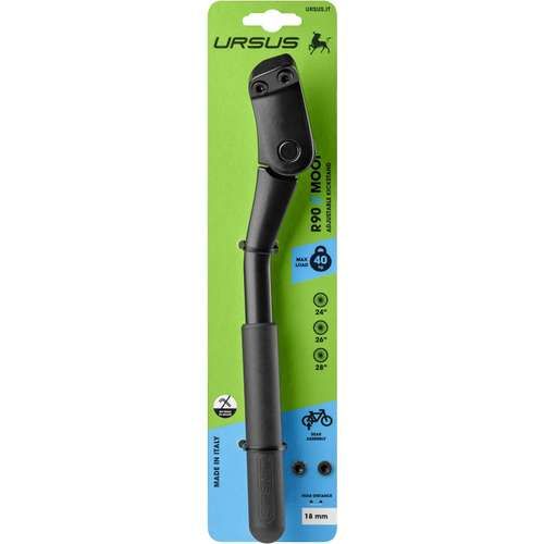 Ursus standaard R90 Mooi+ achtervork 18mm zwart (8053677171056)
