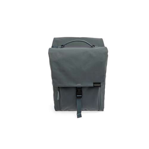 New Looxs fietstas dubbel Tulum grey green MIK 32L (8714827985519)