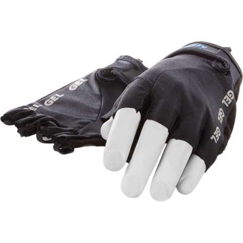 Mirage handschoen vingerloos Lycra gel zwart XL (8717729483022)