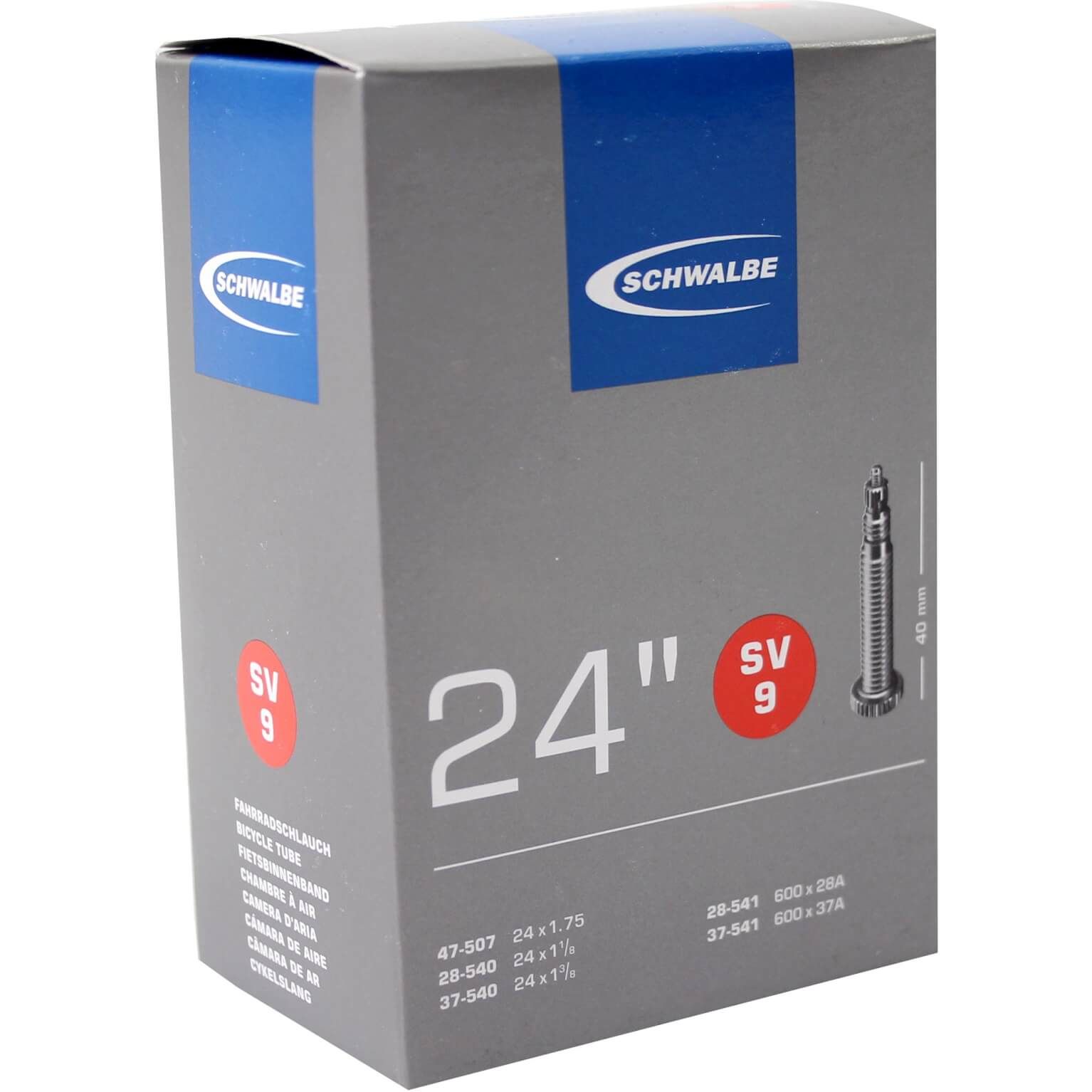 Schwalbe SV9 (28/47-507/541) FV 40 mm 10463913 (4026495933742)