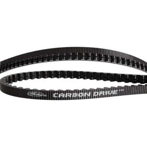 Gates CDX belt Carbon Drive 118 tands zwart (4262428334532)
