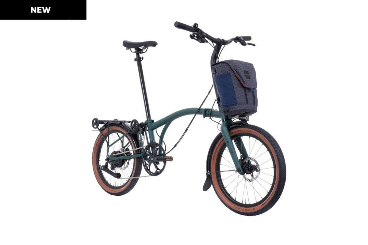 Brompton G-Line Electric Large Tanwall, Forest Green (34R0441EABWGRQ00H005F620BB4400)