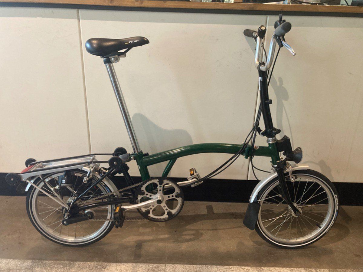 Brompton M3R Verlichting Racing Green / Black 2005 (001-001)