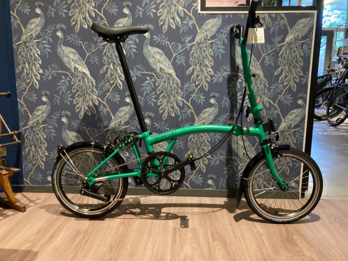 Brompton C-Line High Urban (H4L) Ext Wide Bottle Green 2026 (H4L0UUB06CW0R000C0070120UUUU00)