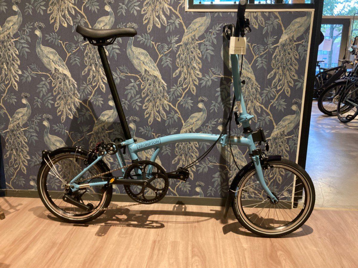 Brompton C-Line High Urban (H4L) Ext Wide Cloud Metallic 2026 (H4L0LLB06CW0R000C0070120LLLL00)