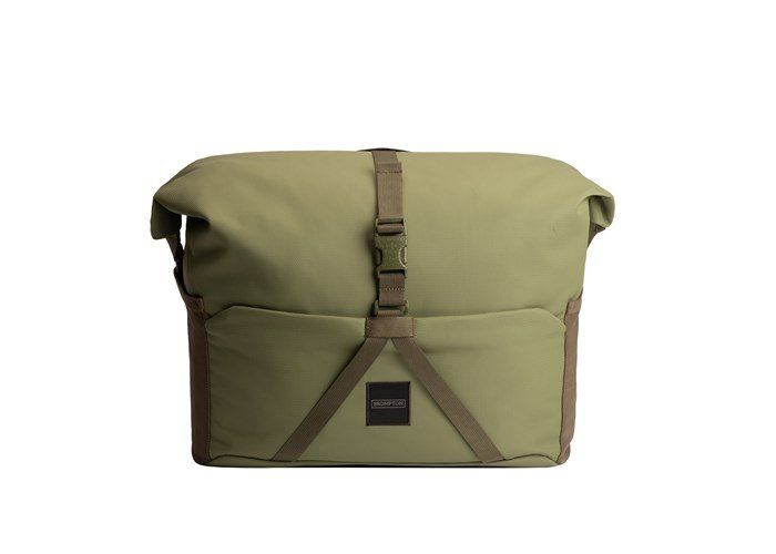 Brompton Rolltop Bag L + Frame Olive Green (5053099271139)