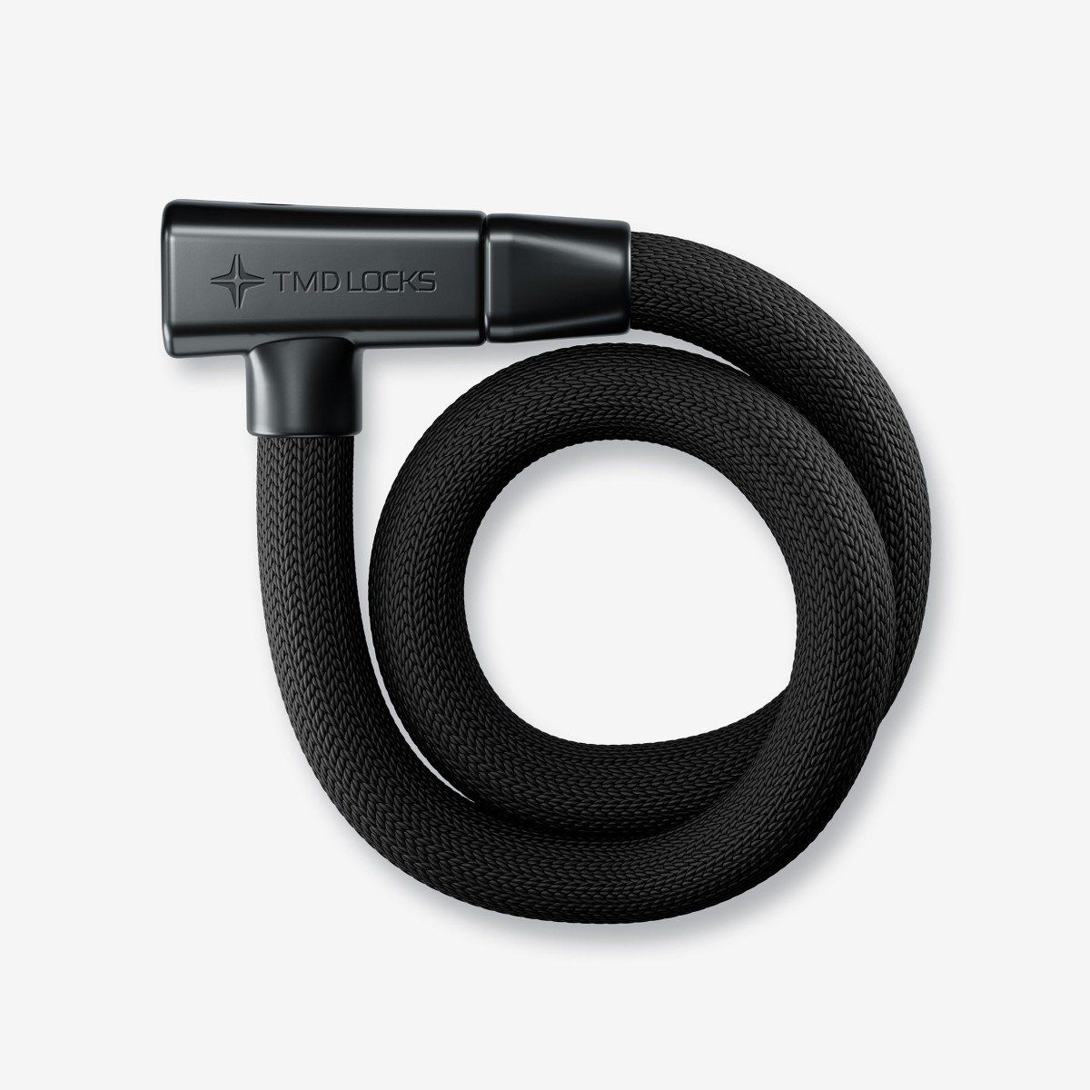 Tmdlocks 110cm Black - ART2 - The keyless chain lock with built-in alarm (8720892708915)