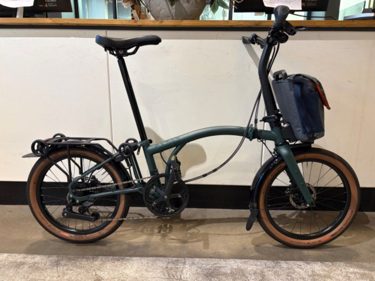 Brompton G-Line Electric Medium Tanwall Forest Green M 2025 (24R0441E6BWGRQ00H005F620BB4400)