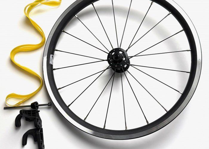 Brompton Front Wheel Black 28 Hole Rim (5053099270408)