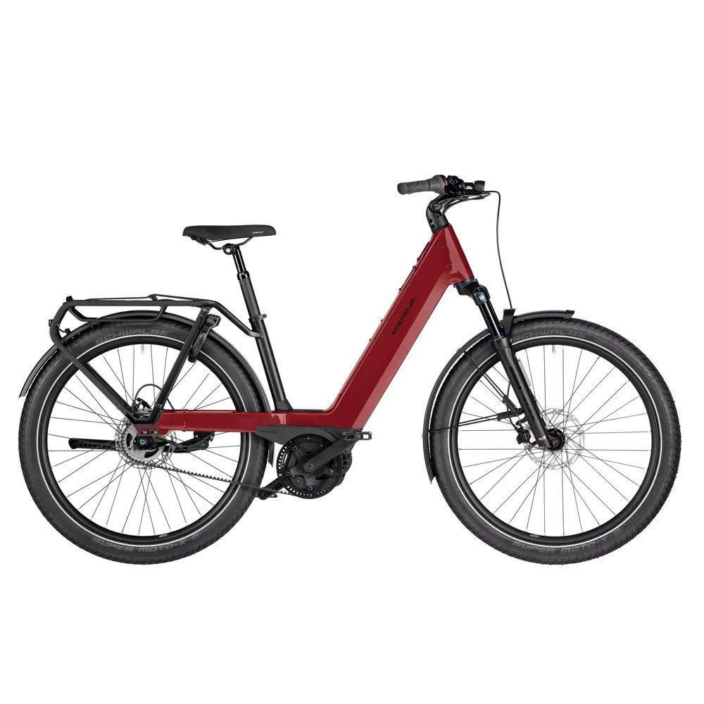 Riese & Müller Nevo5 Silent Core 540Wh Lage instap Ruby Red 55cm 2026 (F01599_0903101211)
