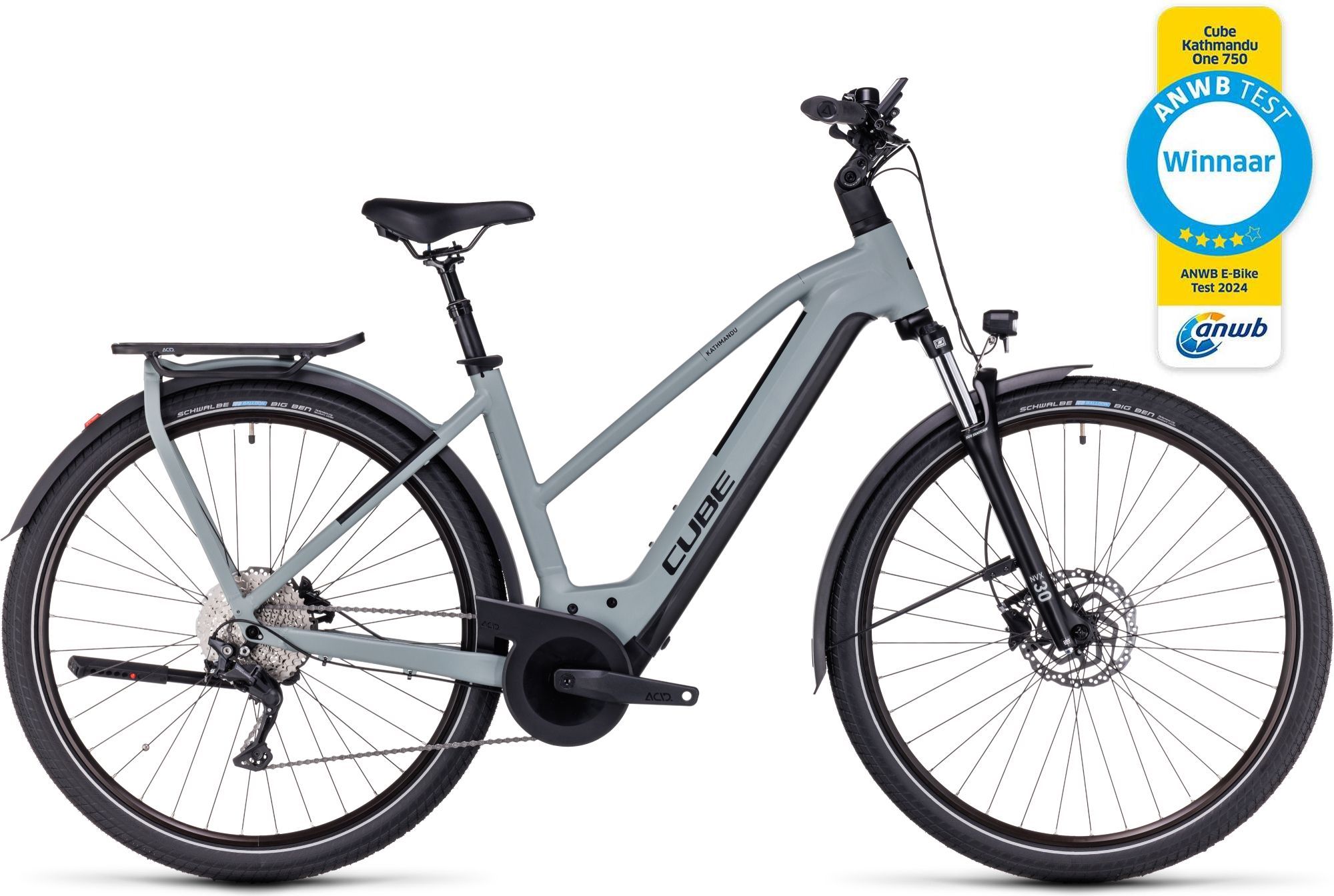 Cube Kathmandu Hybrid One 750 Swampgrey T S (4054571390844)