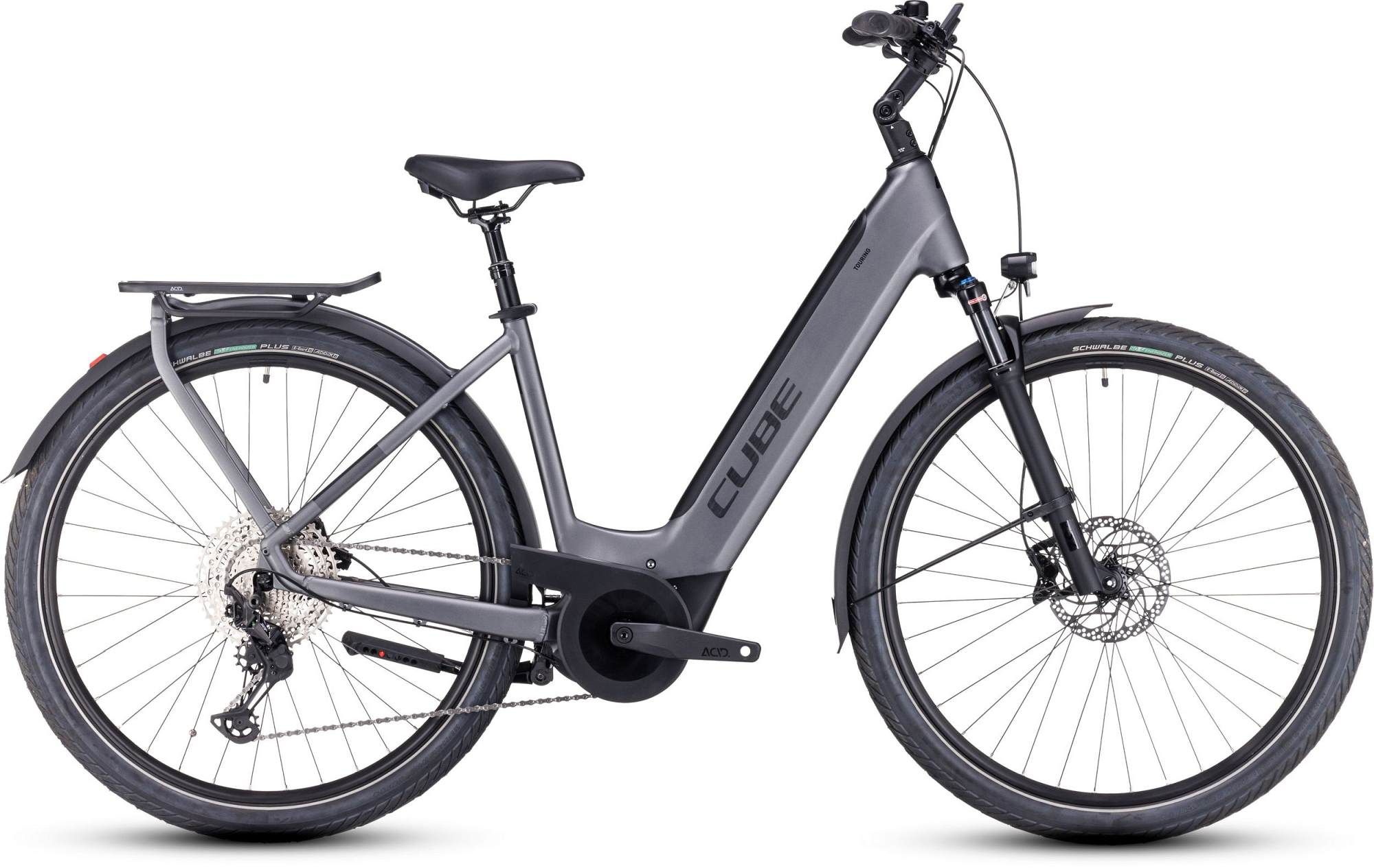 Cube Touring Hybrid Exc 625 Grey/metal 2023 Ee Xs (4054571390318)