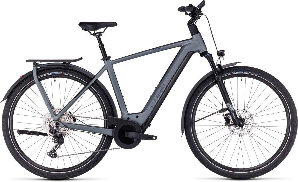 CUBE KATHMANDU HYBRID PRO 750 FLASHGREY/BLACK 2023, Flashgrey/black (4054571391322)