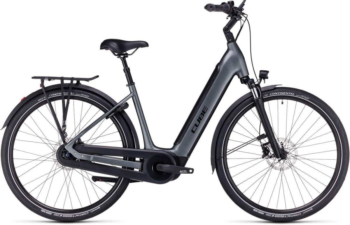 CUBE SUPREME HYBRID PRO 500 FLASHGREY/BLACK 2023, Flashgrey/black (4054571392367)