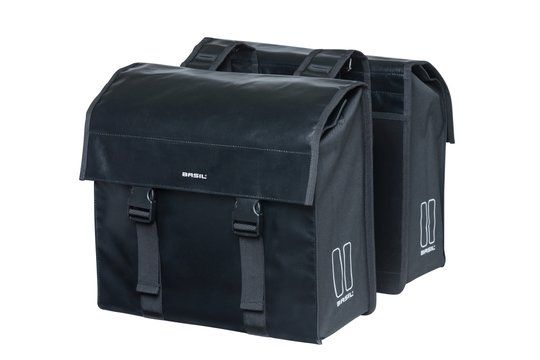 Basil Urban dubbele tas Load 48-53l zwart (8715019177385)