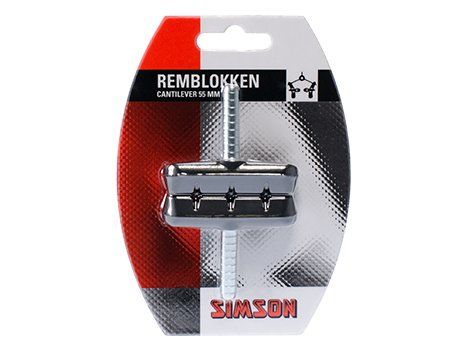Simson remschoen Cantilever 55mm per set op kaart (8711646202063)
