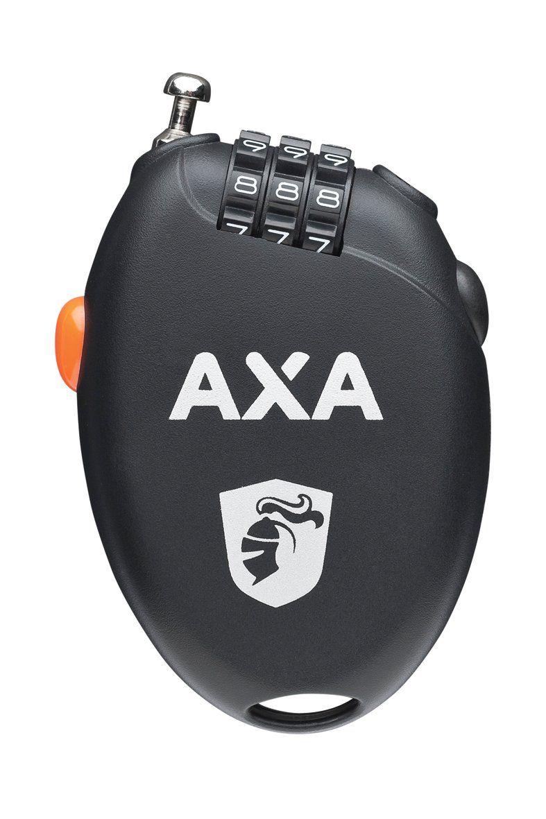 AXA cijferkabelsot Roll 75 75cm/1.6mm zwart (8713249245911)