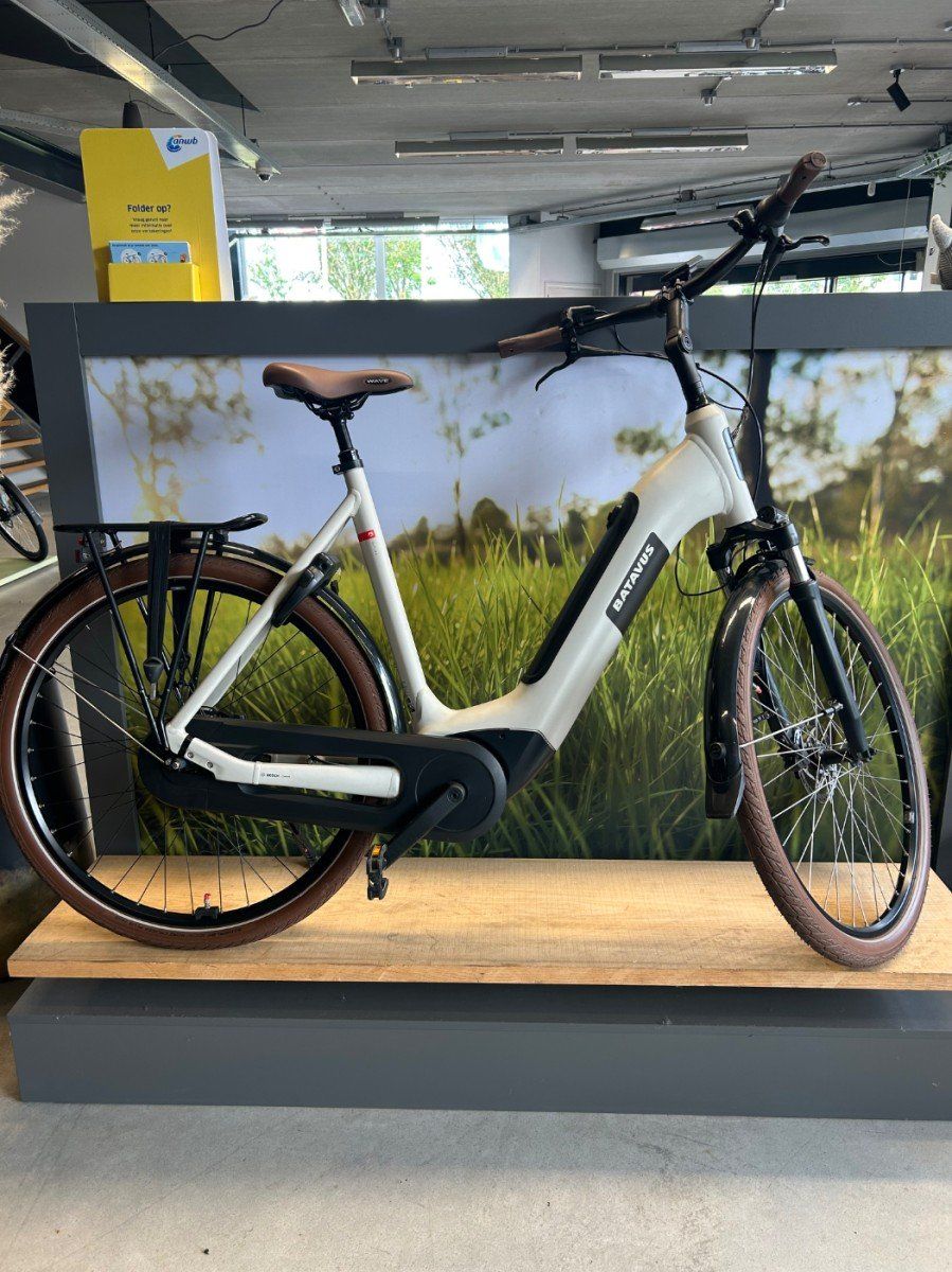 BATAVUS Altura E-Go Power Pro N5 Lage instap Lichtgrijs 61cm 2024 (8713568496452)