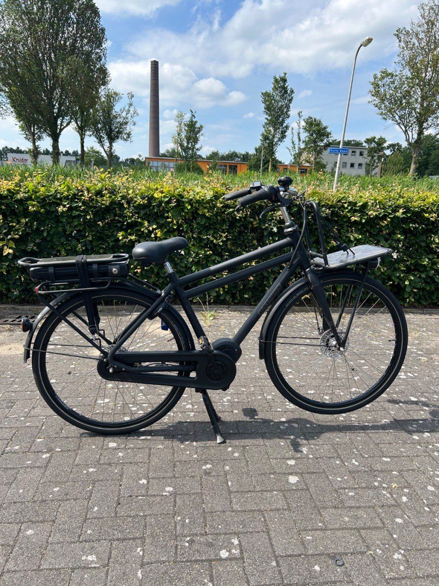 BATAVUS PACKD E-go® Plus Heren Zwart Mat 49cm 2024 (8713568423137)