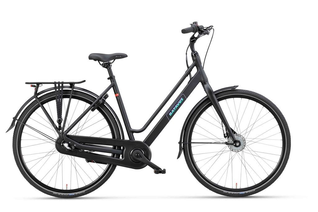 Batavus Fonk 7 Dames Mat Zwart 53cm 2025 (8713568560542)
