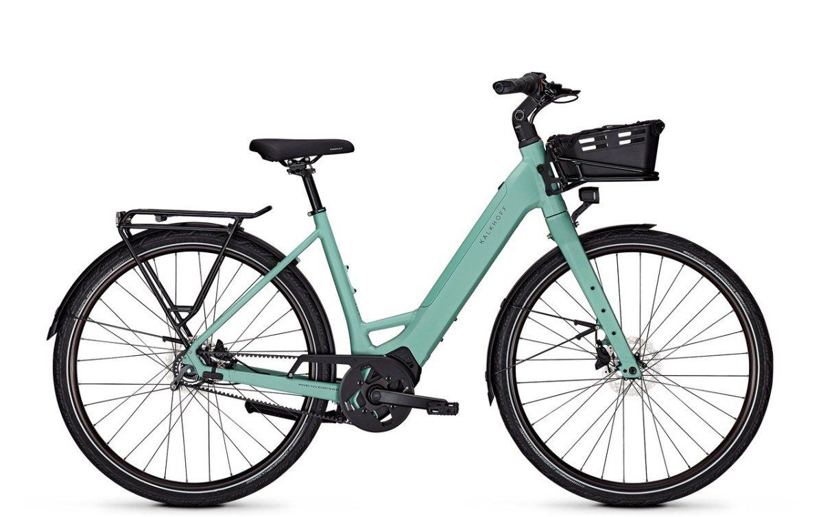 Kalkhoff Image Lite Advance Dames monotube sagegreen matt 55cm L 2025 (4000990455534)