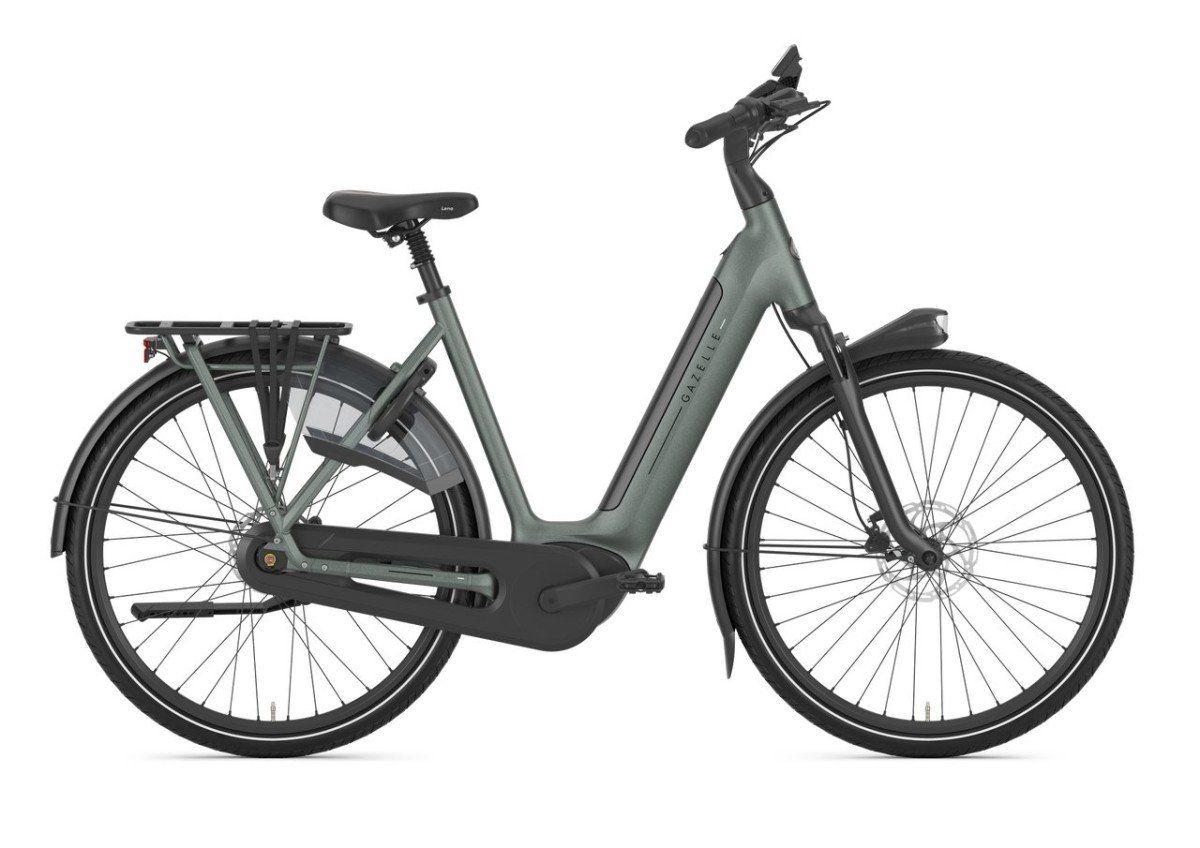 GAZELLE Grenoble C8+ Dames Twilight Green Mat 49cm 2025 (8717231004586)