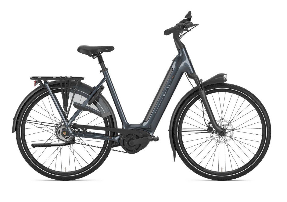 GAZELLE Grenoble C5 DAMES Anthracite Grey Glans 49cm 2025 (8717231002414)