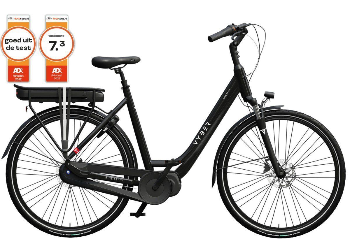 Vyber E1 Lite D49 Dames Onyx Black 49cm 2025 (8720589558953)