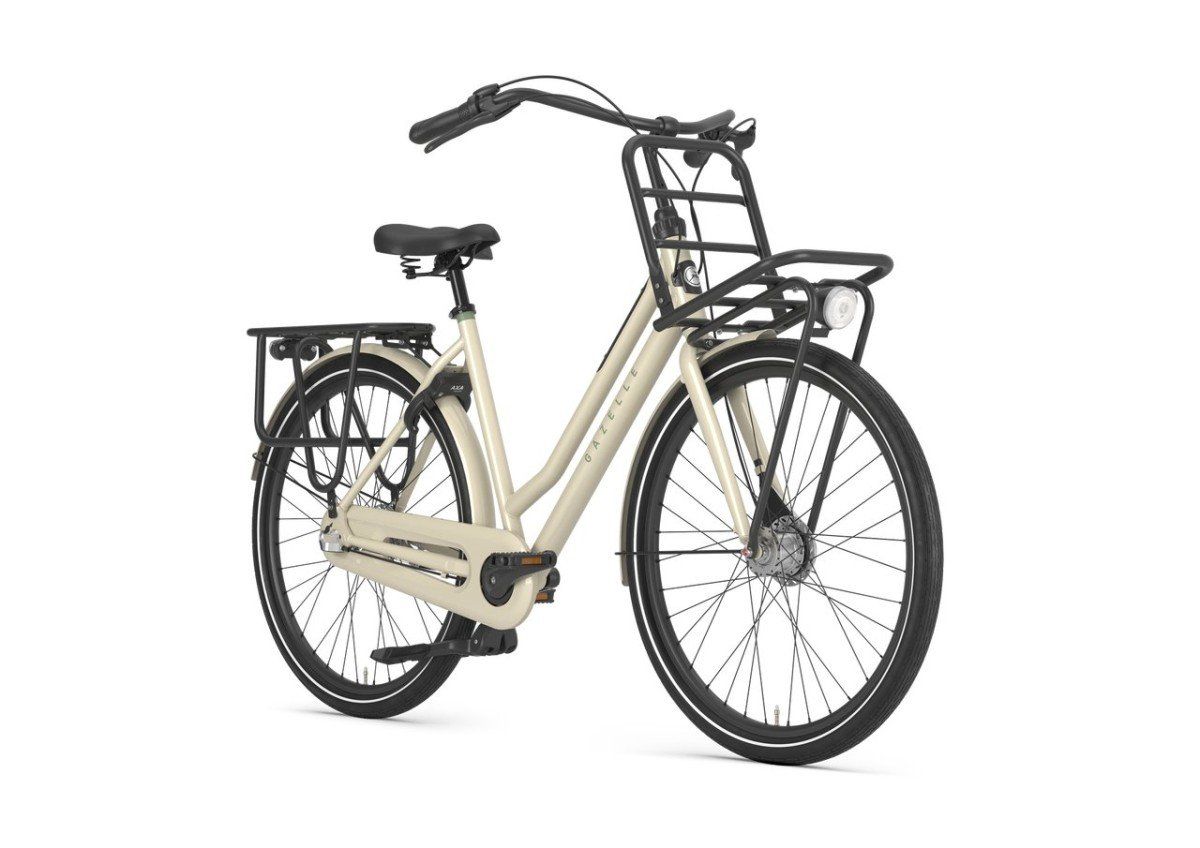 GAZELLE HeavyDutyNL DAMES Caramel Khaki Glans 54cm 2025 (8717231002605)