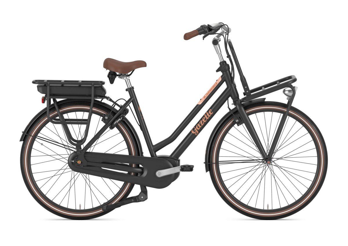 GAZELLE Miss Grace C7 DAMES Black Mat 54cm 2024 (8717231365823)