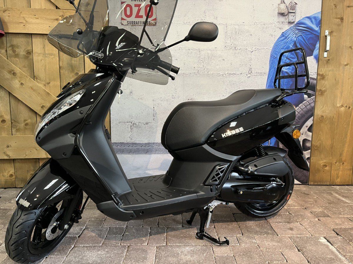 Peugeot Kisbee S special edition 1-cilinder, 4-takt, luchtgekoeld, injectie Pearly black 2025 (F.95744)