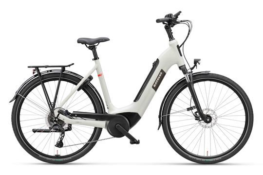 BATAVUS Altura E-Go Power Sport V Lageinstap Lichtgrijs Mat 51cm 2025 (8713568520898)
