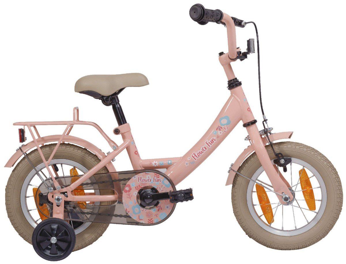 Bikefun FlowerFun 12" Meisjes roze 21cm 2025 (F.96614)