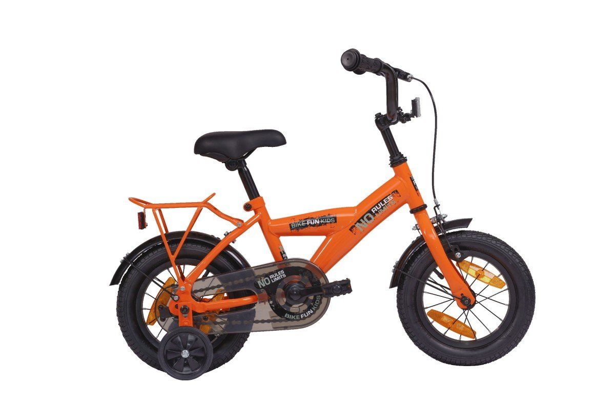 Bikefun NoRules 12" Jongens Oranje 21cm 2025 (8716637051507)