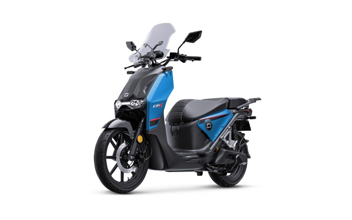 Super Soco CPX Elektrisch Matblauw 2023 (F.96734)