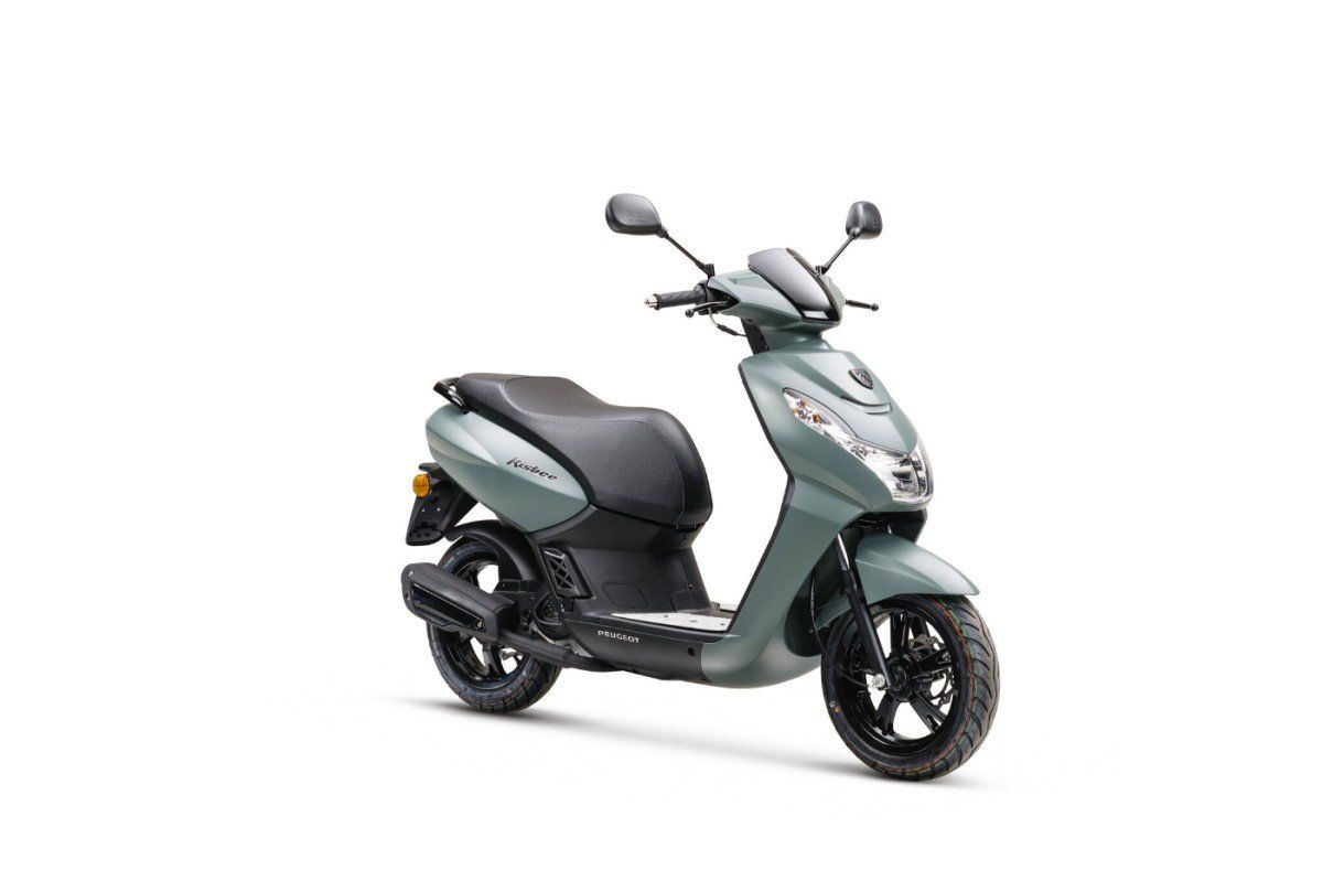 Peugeot Kisbee S Shadow 1-cilinder, 4-takt, luchtgekoeld, injectie Adventure green 2025 (F.97074)