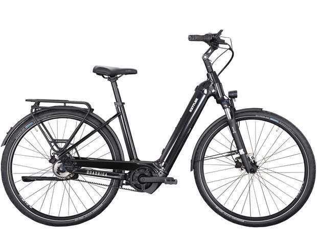 Kettler QUADRIGA P5 BELT FL Lage instap Black Shiny 28 Inch 43cm 2025 (4251238572883)